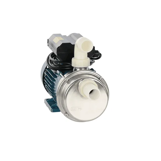 Tellarini ALT 40 - Pompe électrique de transfert d'huile en acier inox - Raccords droits et courbes en NYLON - Triphasée - Choisissez vos raccords