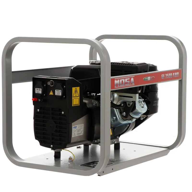 MOSA GE 3500 KBM - Groupe électrogène à essence 2.9 KW - Continue 2.6 kW Monophasé - Moteur Kohler CH270