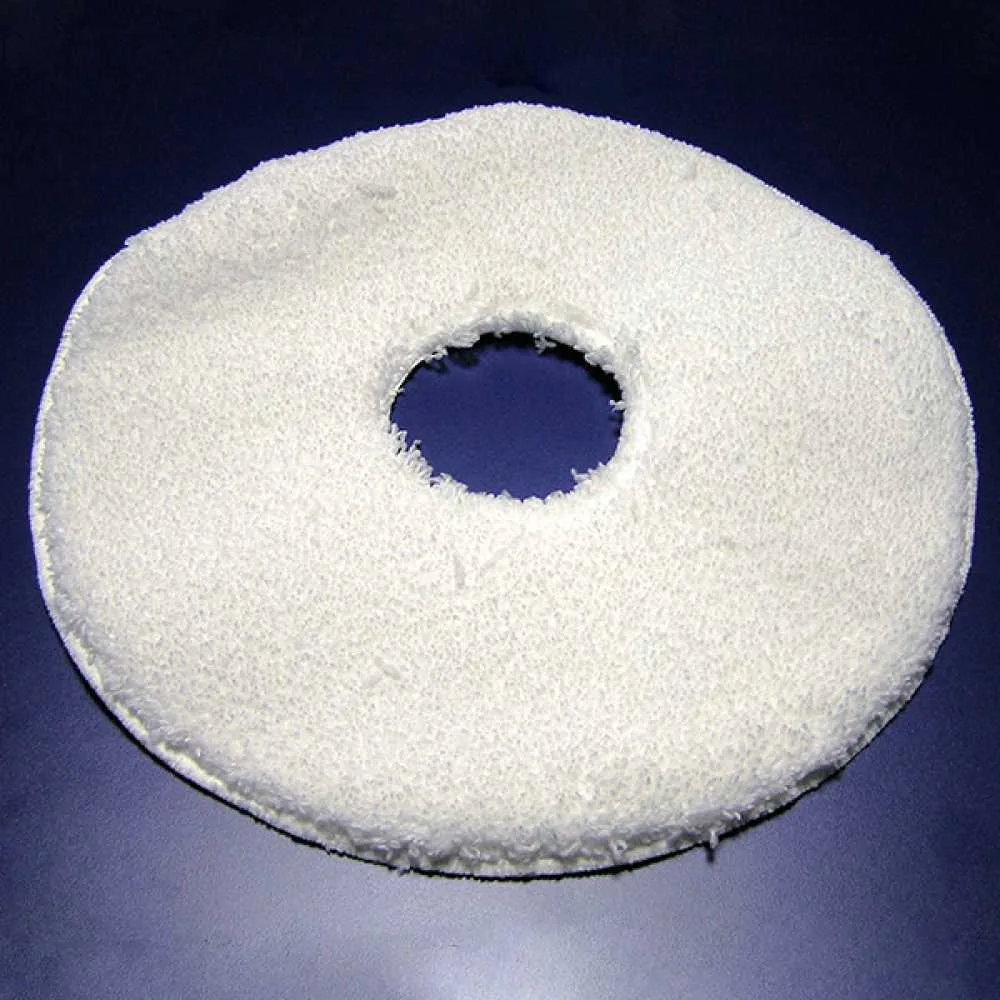 Pad en microfibre blanc pour autolaveuse Grande Brio 45