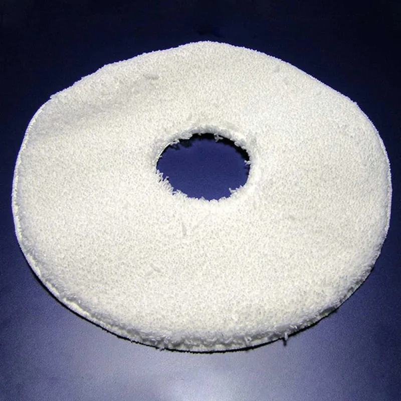 Pad en microfibre blanc pour autolaveuse Grande Brio 45