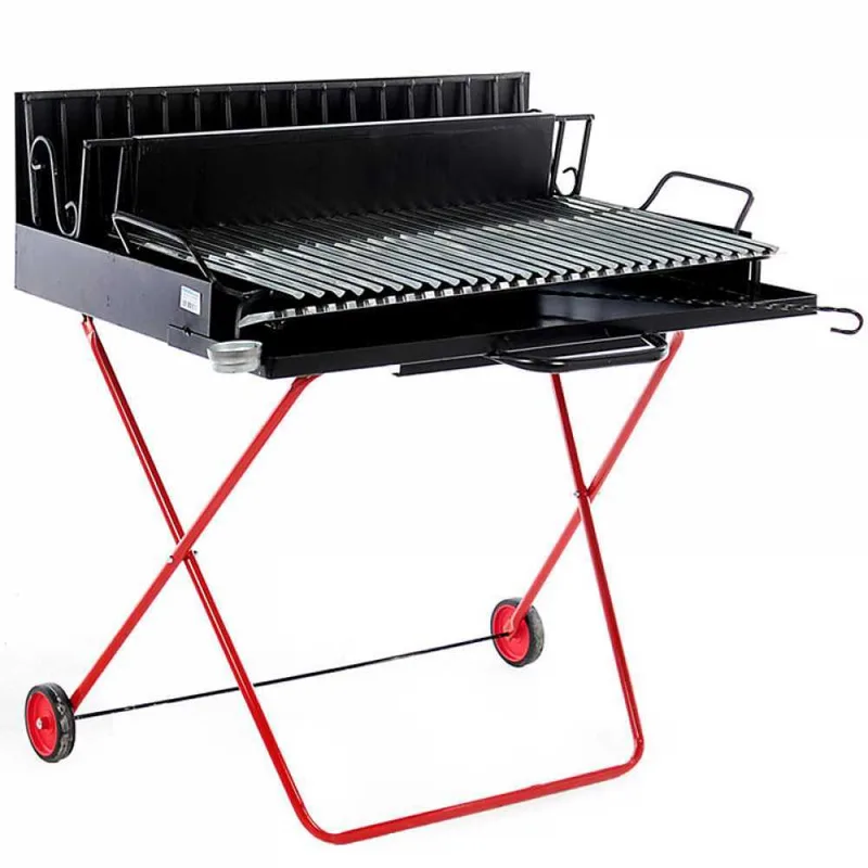 Pegoraro Angelo 323 Maxi - Barbecue portable à bois et charbon - Pliant