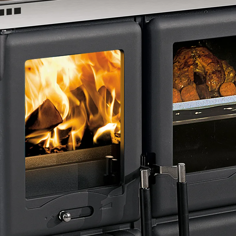 La Nordica Rosa XXL 16 cuisinière à bois pierre naturelle