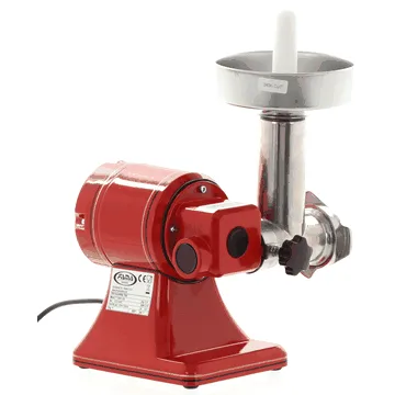 Fama TS8R Retrò - Hachoir à viande électrique - Corps en aluminium - Groupe de hachage en acier inox - 230V