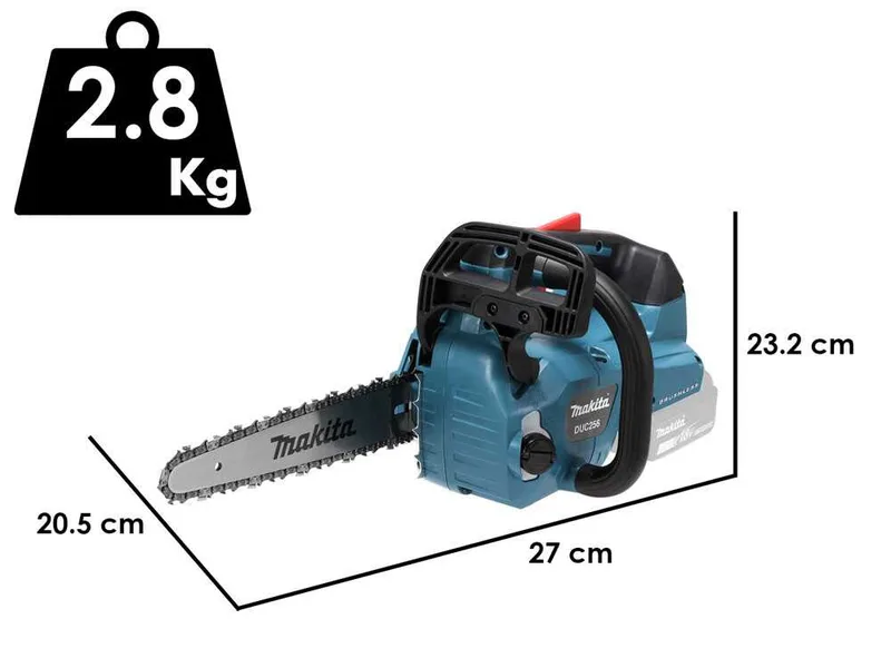 Makita DUC256CZ - Tronçonneuse à batterie - Guide 25 cm - 36 V