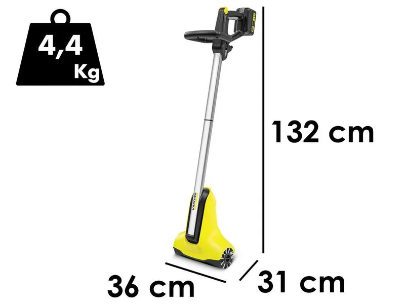 Karcher PCL 3-18 - Nettoyeur de sol à batterie - 18 V - 5Ah