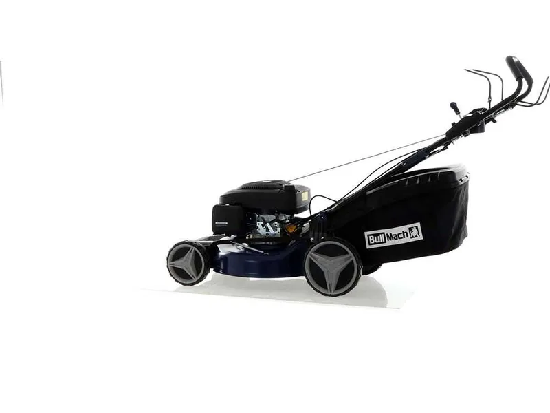 BullMach ACHILLE 51 E - Tondeuse à gazon thermique tractée - Moteur de 224 cm³ - Démarrage électrique