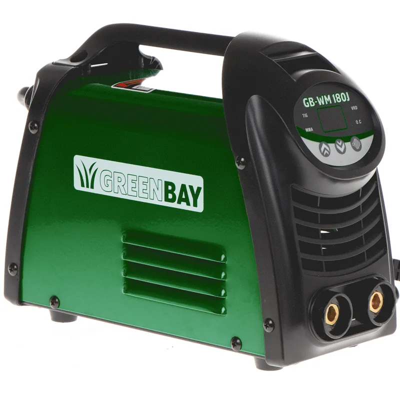 Poste à souder inverter à électrode à courant continu greenbay gb-wm 180J - 180A - avec Kit mma