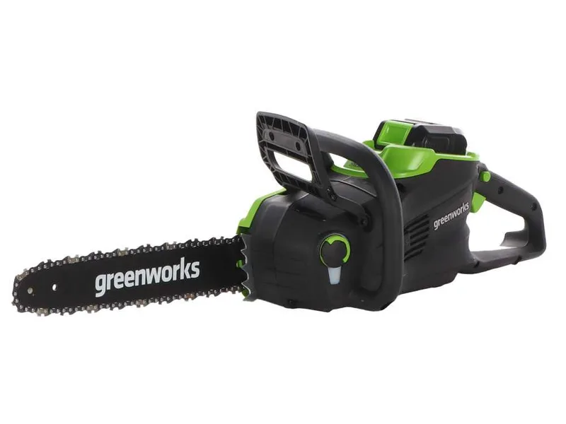 Greenworks GD40CS15K4 - Tronçonneuse à batterie - 40 V 4 Ah - Guide de 36 cm