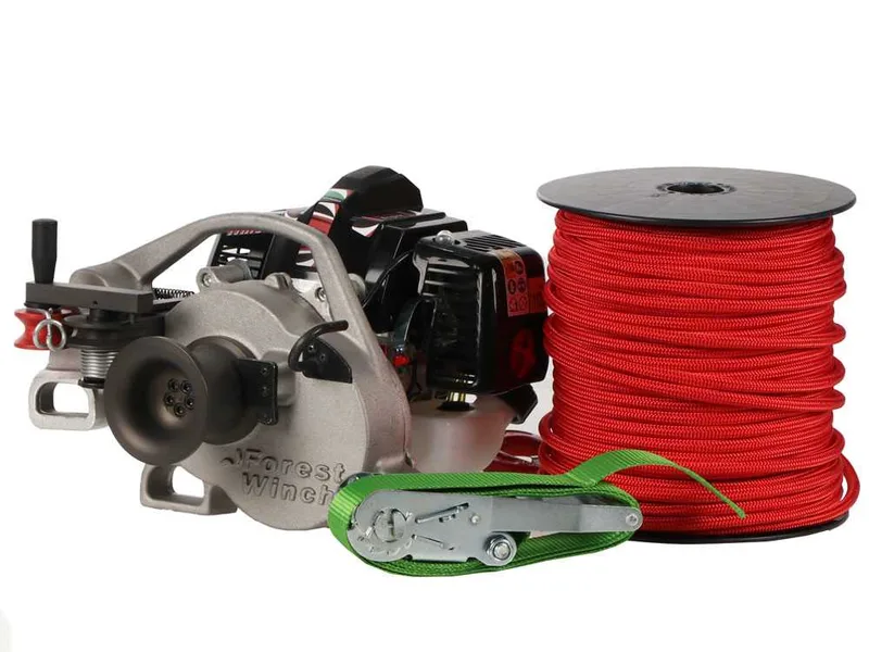 Docma VF80 BOLT - Treuil forestier moteur Solo HP50E-A - Équipement complet