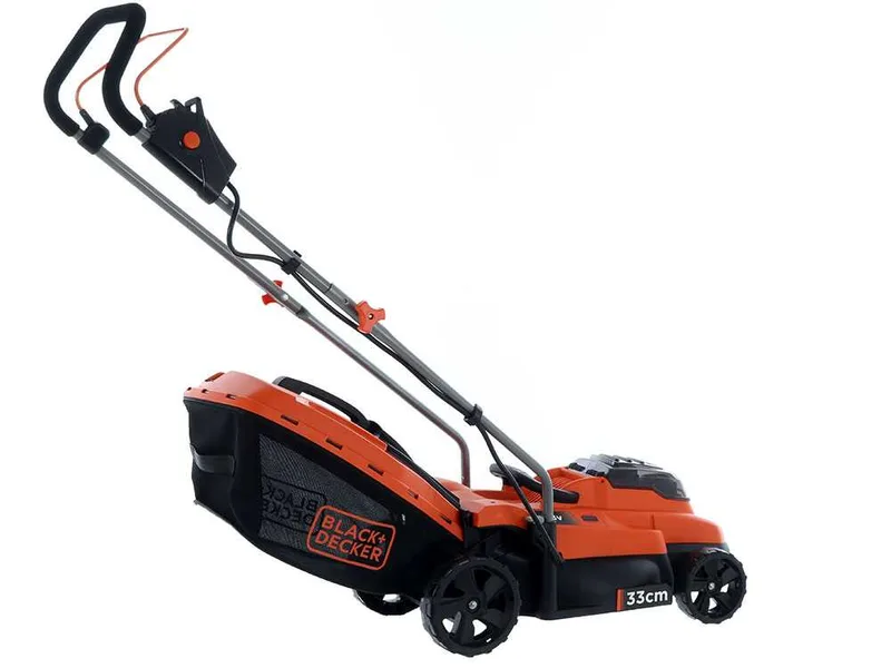 Tondeuse à gazon électrique à batterie black & decker BCMW3318N-XJ - batteries et chargeur non inclus - il A besoin de 2 batteries de 18V