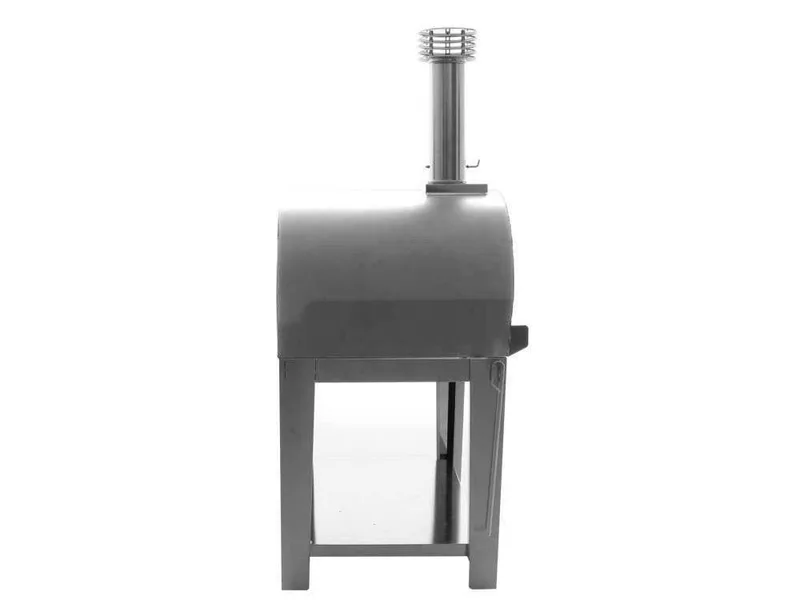 Fontana Mangiafuoco - Four à bois d'extérieur avec chariot - INOX