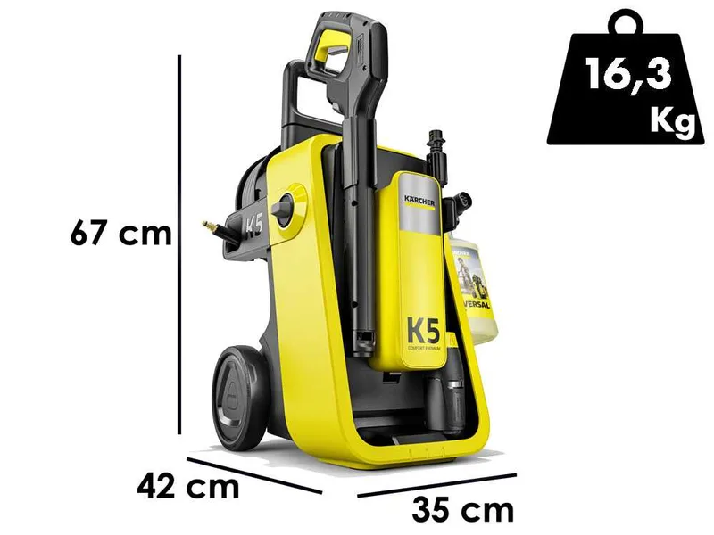 Karcher K5 Comfort Premium Home - Nettoyeur haute pression à eau froide - 145 bars - 500 L/h