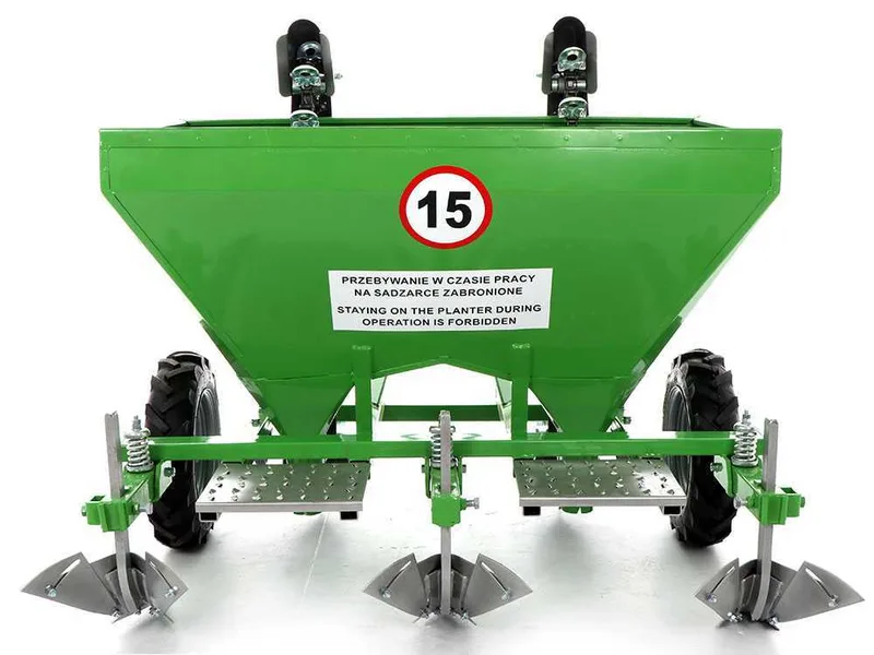 Bomet Gemini - Planteuse de pommes de terre double rang - Roues en caoutchouc