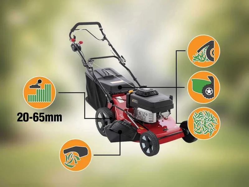 Marina Systems AGRI 57 SKW 3V ZHW - Tondeuse à gazon thermique tractée - Moteur Kawasaki FJ180
