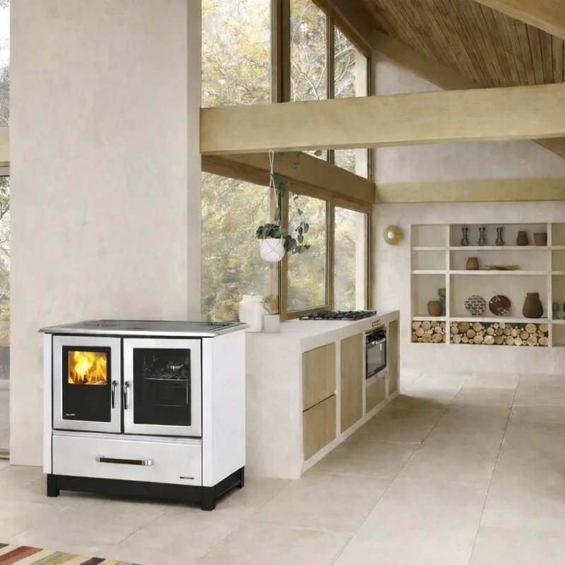 La Nordica SOVRANA EASY.16 - Blanc cuisinière à bois