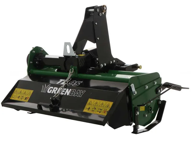 GreenBay TL 95 - Fraise agricole pour tracteur série légère - Attelage fixe