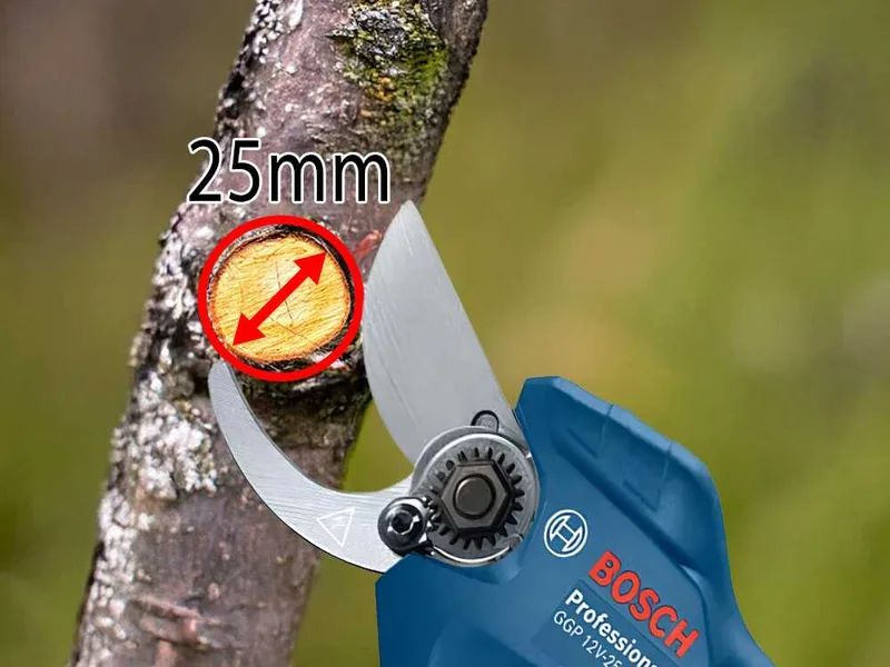 Bosch Professional GGP 12V‑25 - Sécateur électrique de taille - Diamètre de coupe 25 mm