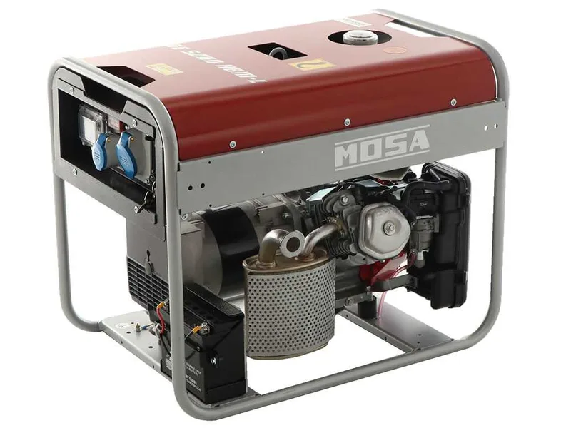 Mosa ge 5000 hbm-l avr eas - Groupe électrogène à essence avec avr 4.4 kW - Continu 3.6 kW Monophasé + ats - Moteur Honda iGX270