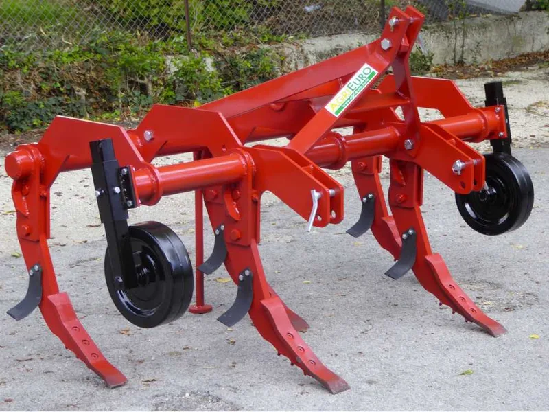 Décompacteur agricole série lourde 200 - 5 dents - Roues en acier