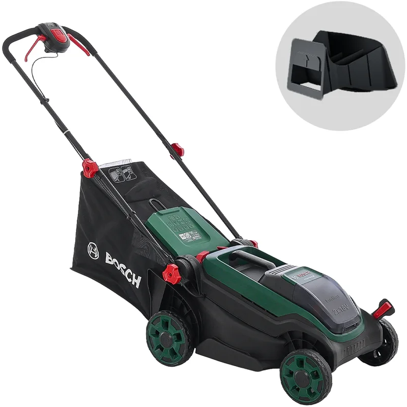 Bosch Rotak18V2-38 - Tondeuse à gazon à batterie - Largeur de coupe 38 cm
