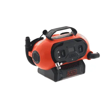 Black & Decker BDCINF18N-QS - Compresseur d'air portatif Oilless Multi-alimentation - 11 Bar Max