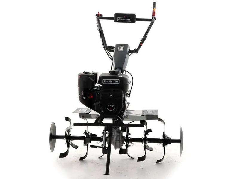 BlackStone MHG 2000 - Motobineuse thermique à essence de 212 cm3 - 7 CV