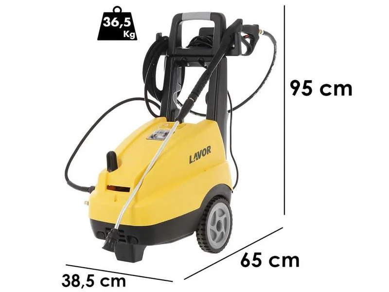 Nettoyeur haute pression électrique à eau froide Lavor Tucson 1509 GL - Monophasé à eau froide 160 bar max