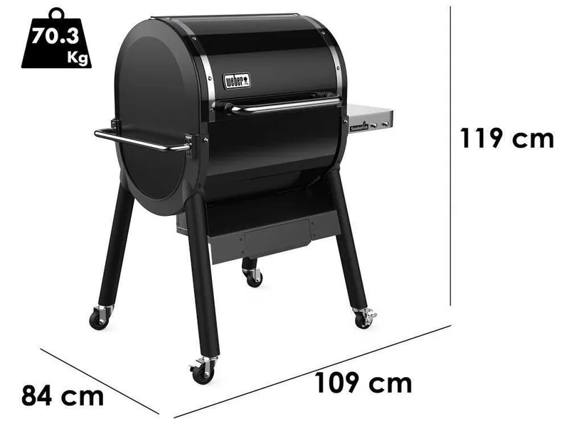 Weber Smoke Fire EX4 GBS - Barbecue à pellets