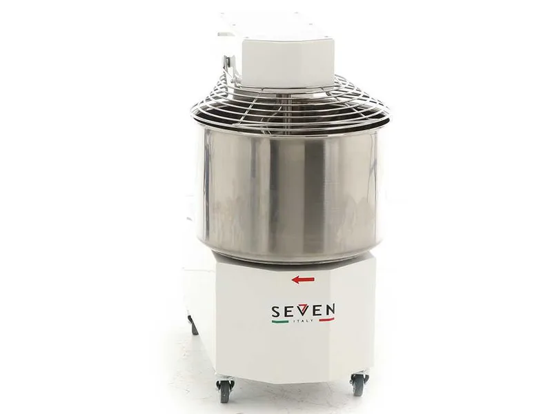 Pétrin à spirale Seven Italy GH 50 - 230 V - Avec roues et minuterie