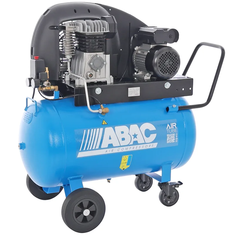ABAC A29B 90 CM2 - Compresseur d'air électrique monophasé par courroie - Moteur 2 CV – 90 L