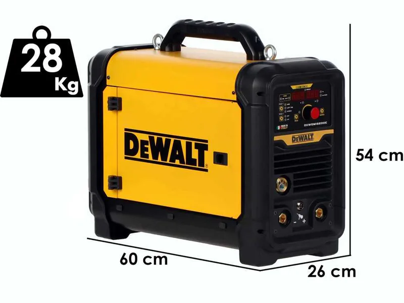 De Walt dxwdmig 200E - Poste à souder Inverter Multiprocédé (mig-mag/mma/tig Lift) - à courant continu (DC)