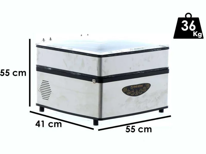More than chef ULTRASAVING INOX - Machine sous-vide à cloche -Barre de soudure 45 cm