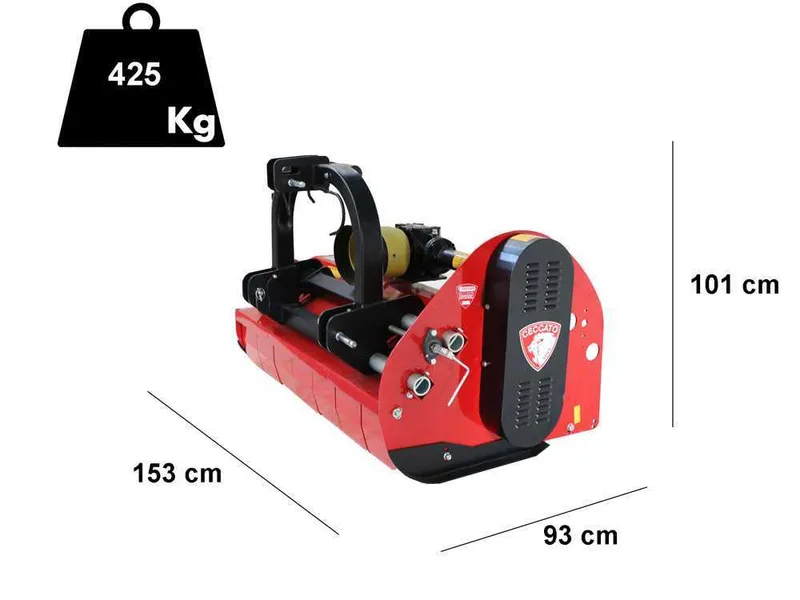 Ceccato TRINCIONE 400 4T1400M - Broyeur à tracteur - Série lourde