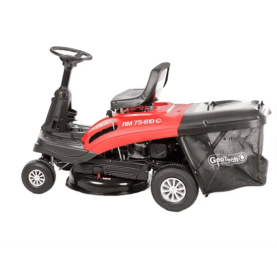 GeoTech RM 75-610 C - Tondeuse autoportée Mini rider - Moteur de 224 cm3