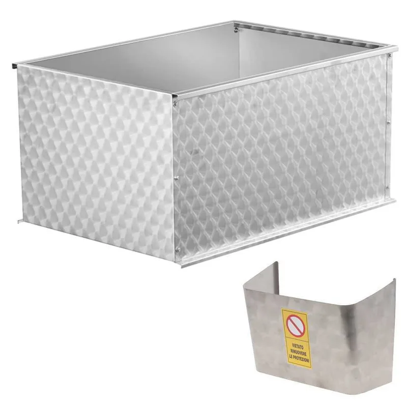 Réhausseur et dispositif anti-projection des grappes INOX