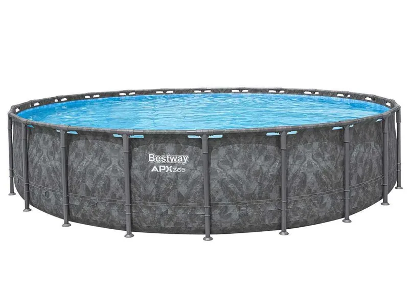 Bestway APX 365 561JZ - Ø671x132 cm - Piscine ronde pour 16-20 personnes