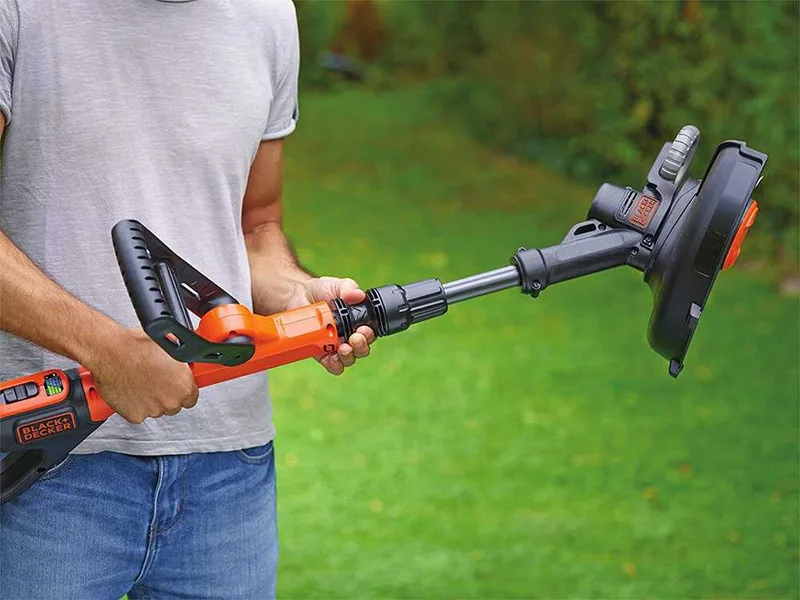 Black & Decker STC1840EPC-QW - Coupe-bordure à batterie 18V 4Ah + une batterie 18V 2Ah