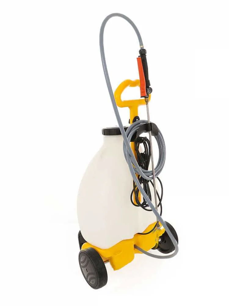 Pompe de pulvérisation électrique à trolley ARCO Froggy Color Spray - réservoir de 20L