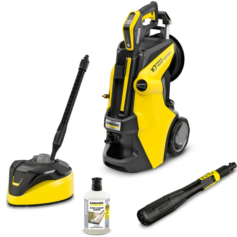 Karcher K7 Premium Smart Control Home - Nettoyeur haute pression avec laveur de sols T7 - 180 bar - avec App Home & Garden