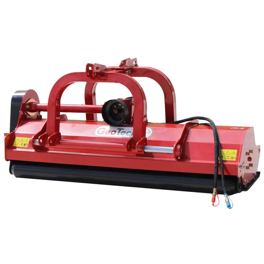 GeoTech Pro RMF200 - Broyeur pour tracteur - Série moyenne-lourde - Réversible - Avec déport hydraulique