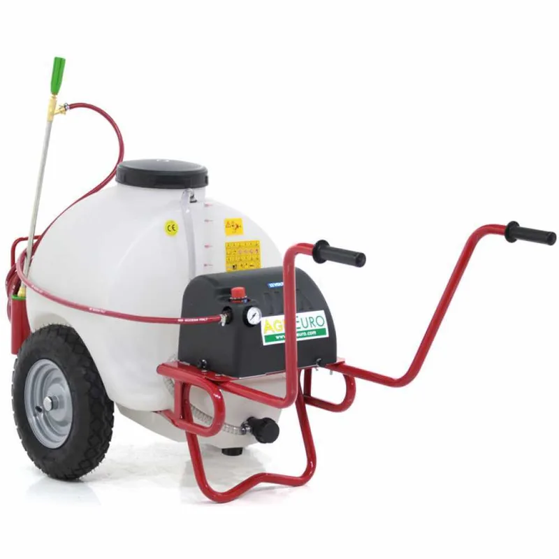 Pulvérisateur à batterie 12 V de 120 L PRO - Pompe de pulvérisateur électrique sur chariot