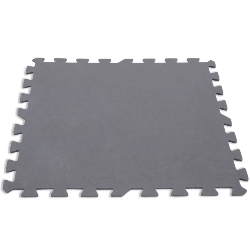 Dalle antidérapante grise 50x50 cm 8pcs Intex 29084