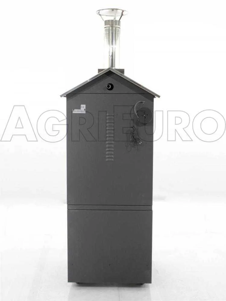 Agrieuro Minimus 50 EXT - Four à pizza à bois en acier inox d'extérieur - Ventilé