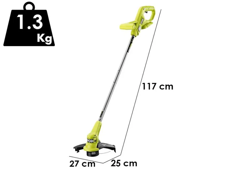 Ryobi RHT1845LT25M20 - Kit taille-haie + coupe-bordure à batterie - 18 V 2 Ah