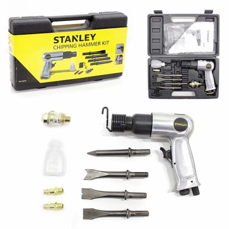 Kit Accessoire Marteau burineur 10 pièces pour compresseur – Stanley
