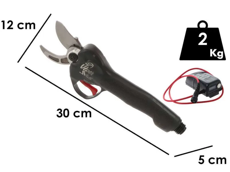 Zanon TIGER SL 38 - Sécateur électrique de taille sur perche fixe - 50.4V 3.2Ah - 100 cm - Diamètre de coupe 38 mm