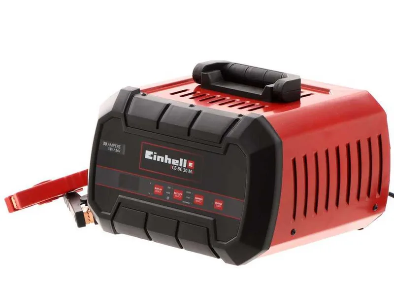 Einhell CE-BC 30 M - Chargeur de batterie, démarreur et mainteneur de charge - Avec microprocesseur