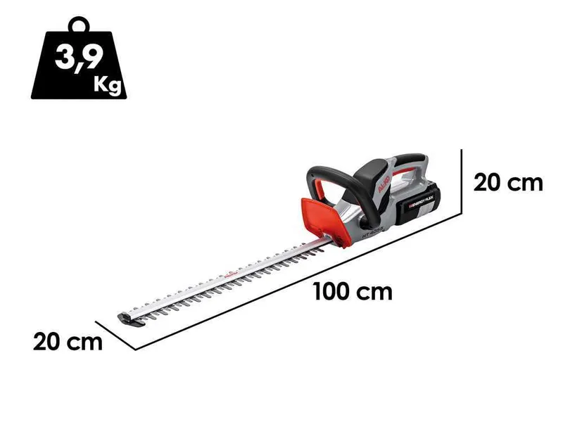 AL-KO Energy Flex HT 4055 - Taille-haie à batterie 36 V/4 Ah - Lame de 55 cm