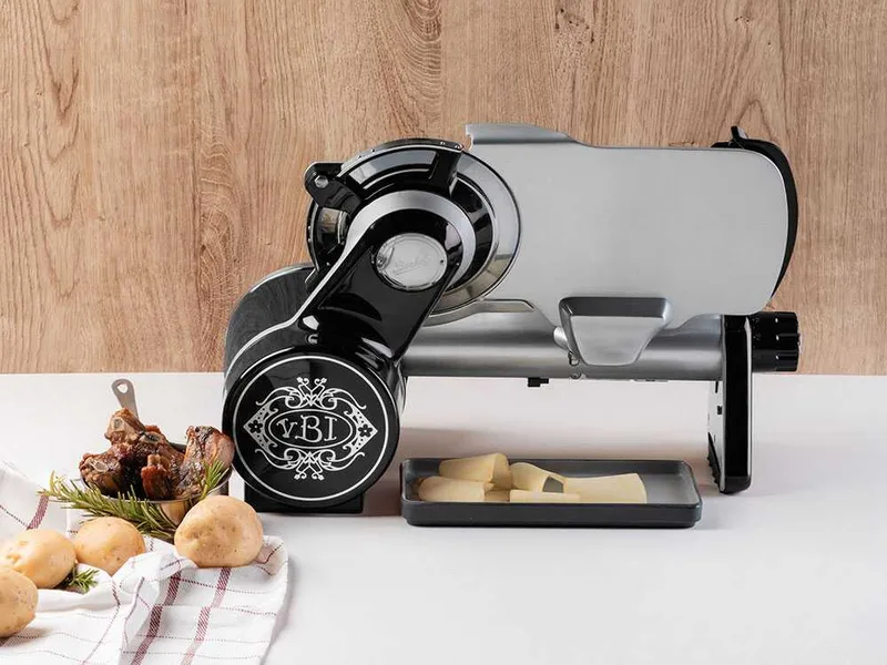 BERKEL Icon Line 170 Noir - Trancheuse avec lame de 170 mm