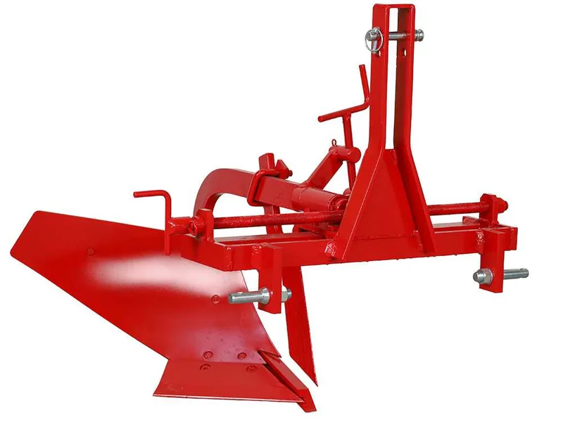 MDS-02B - Charrue mono-soc à dent - Réglage latéral manuel par vis - Pour tracteurs avec attelage à trois points